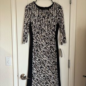 Lauren Ralph Lauren Women’s NWT Crosshatch Jersey Sheath Dress - Size 6